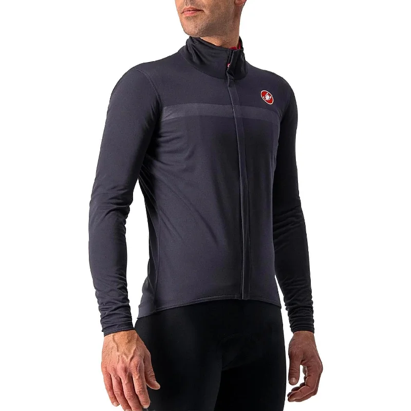 Castelli Goccia Waterproof Mens Cycling Jacket - Grey